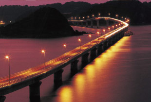 Tsunoshima bridge